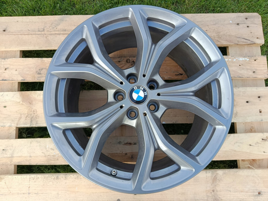 1x Alufelge 19 Zoll 9.0" 5x112 38ET Grau 6883752 BMW X5 G05 G06 Rim Wheel FEL7684461747fu
