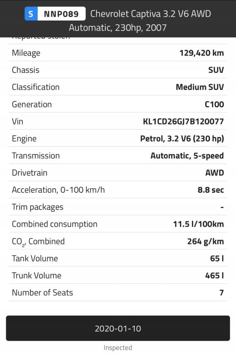 Motor Opel Antara Z32SEE 3.2 230PS 167kW 138TKm 2006 Benzin Engine Komplett MOT9940708136kp
