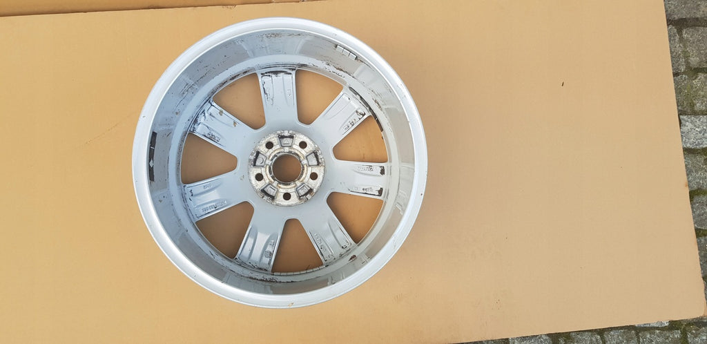 1x Alufelge 18 Zoll 7.5" 5x112 40ET Glanz Silber 601025AM VW Phaeton Rim Wheel