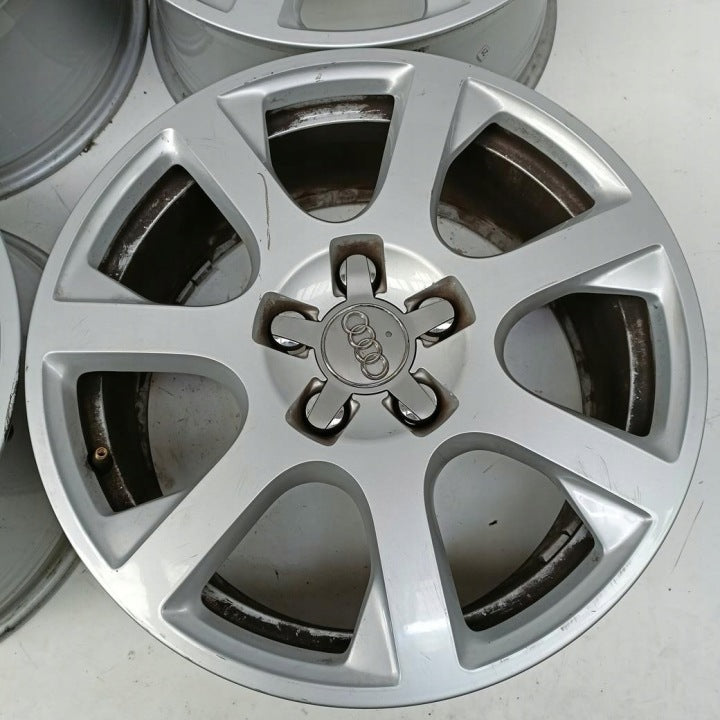 4x Alufelge 17 Zoll 8.0" 5x112 39ET Glanz Silber 8R0601025 Audi Q5 Rim Wheel FEL1237915792oe