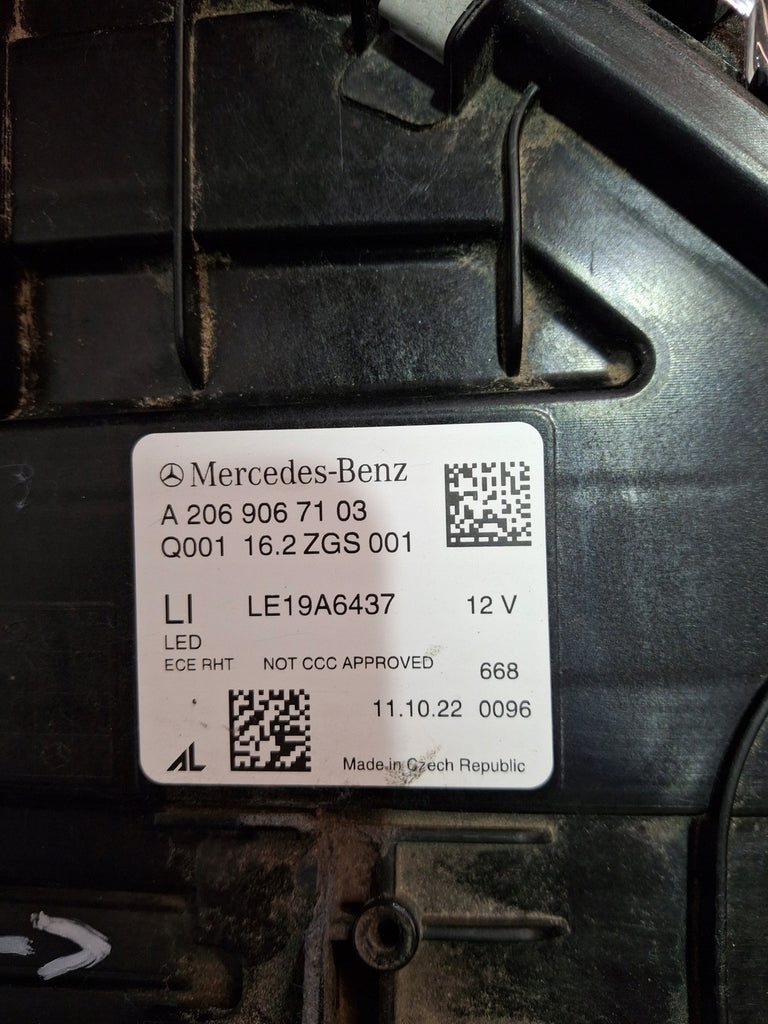 Frontscheinwerfer Mercedes-Benz W206 A2069067103 LED Links Headlight SCH9760972186zq