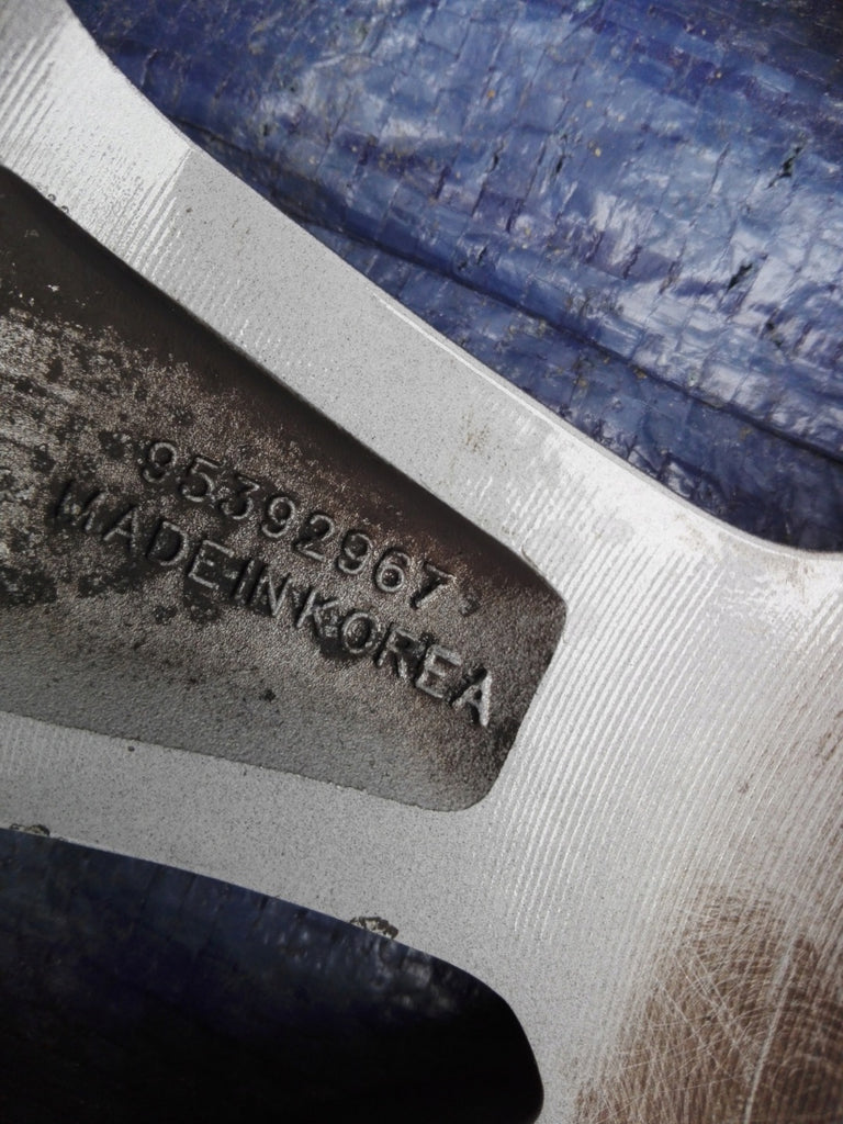 1x Alufelge 15 Zoll 6.0" 4x100 45ET Glanz Graphit 95392967 Mg Adam Karl FEL1860671524ll