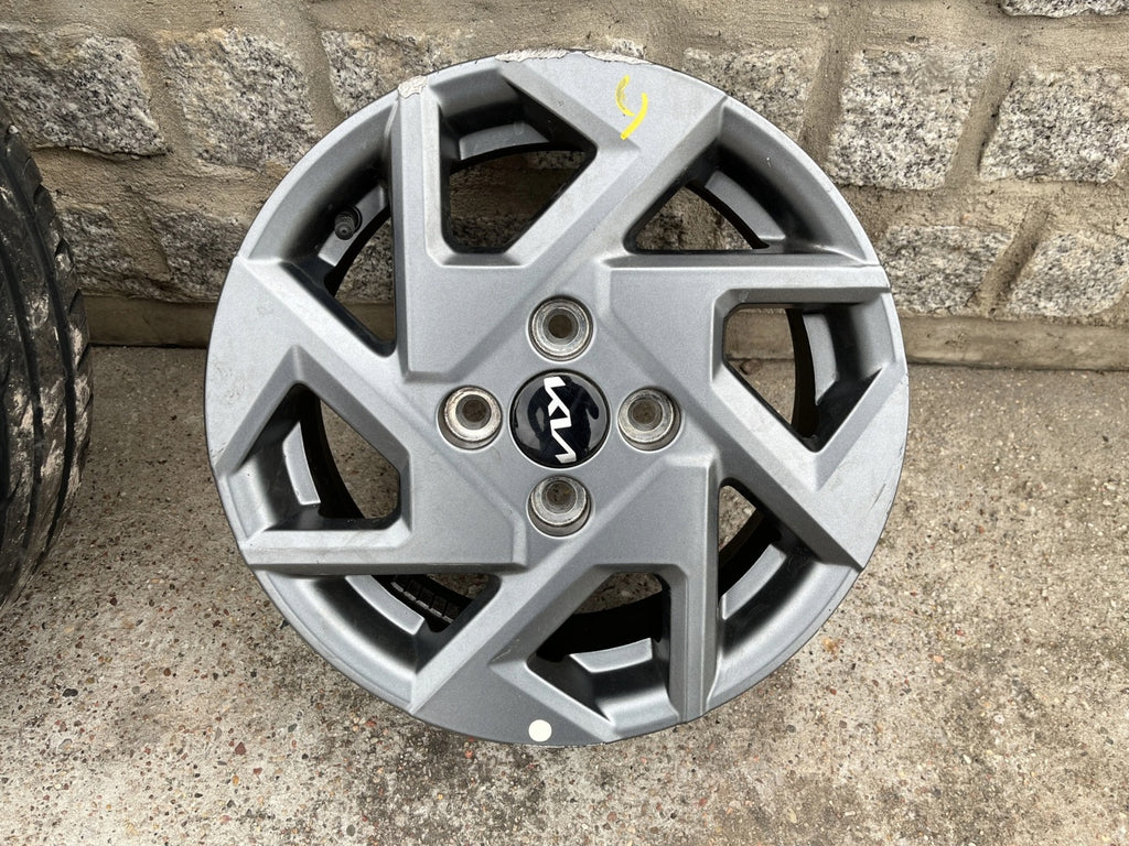 1x Alufelge 14 Zoll 5.5" 4x100 45ET 52910G6850 Kia Picanto Rim Wheel FEL5696534853yk