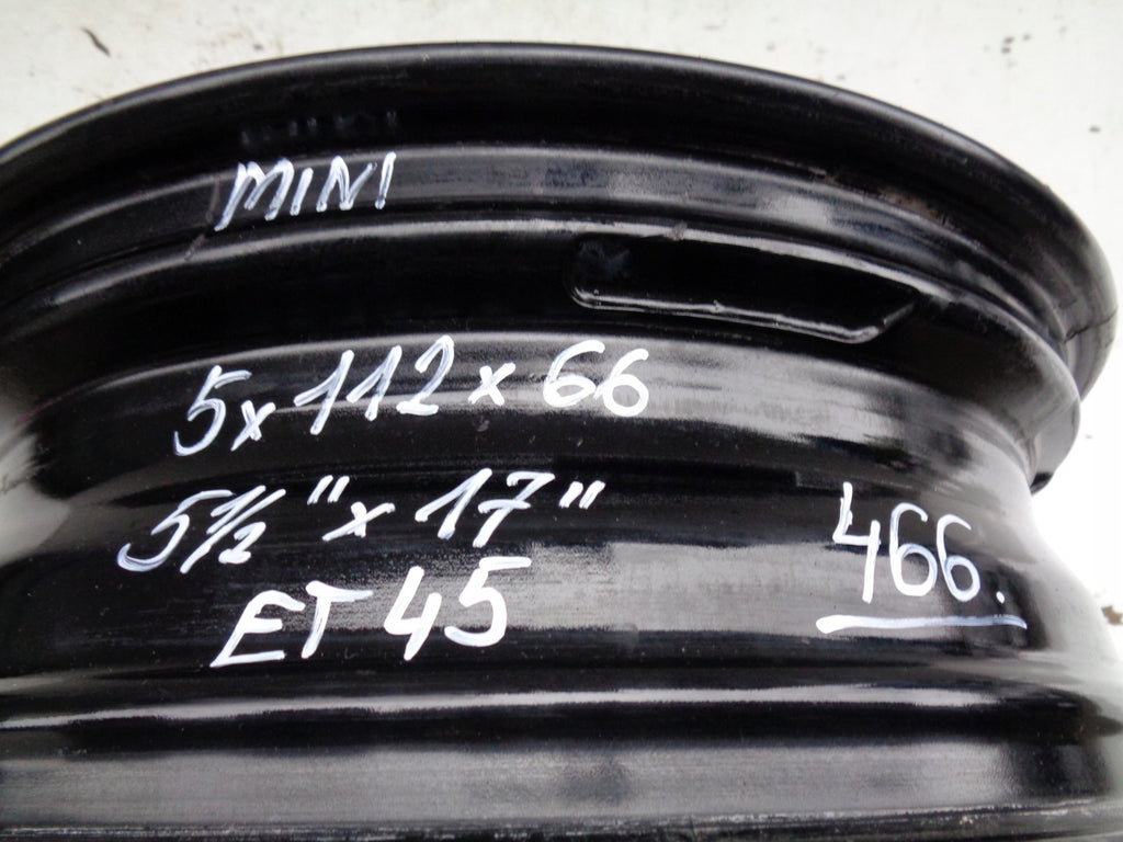 1x Alufelge 17 Zoll 5.5" 5x112 45ET Mini Rim Wheel FEL5556901894jr