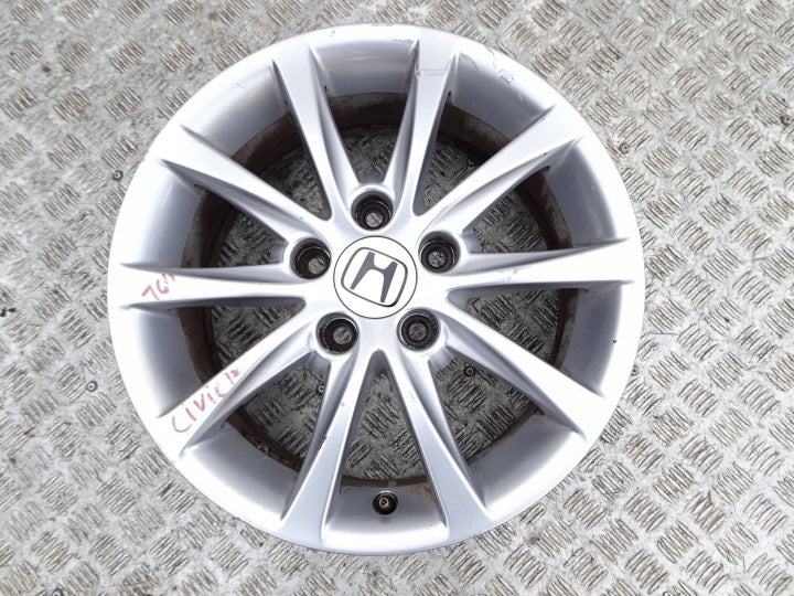 1x Alufelge 18 Zoll 5x114.3 50ET Honda Civic IX Cr-V I Rim Wheel FEL5581367647kx