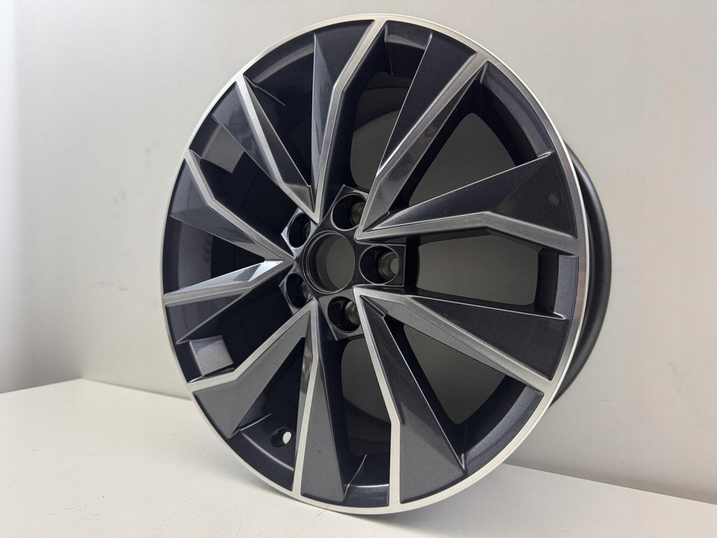1x Alufelge 17 Zoll 7.0" 5x100 6V0601025J Skoda Fabia Iii Rim Wheel FEL5942643007vv