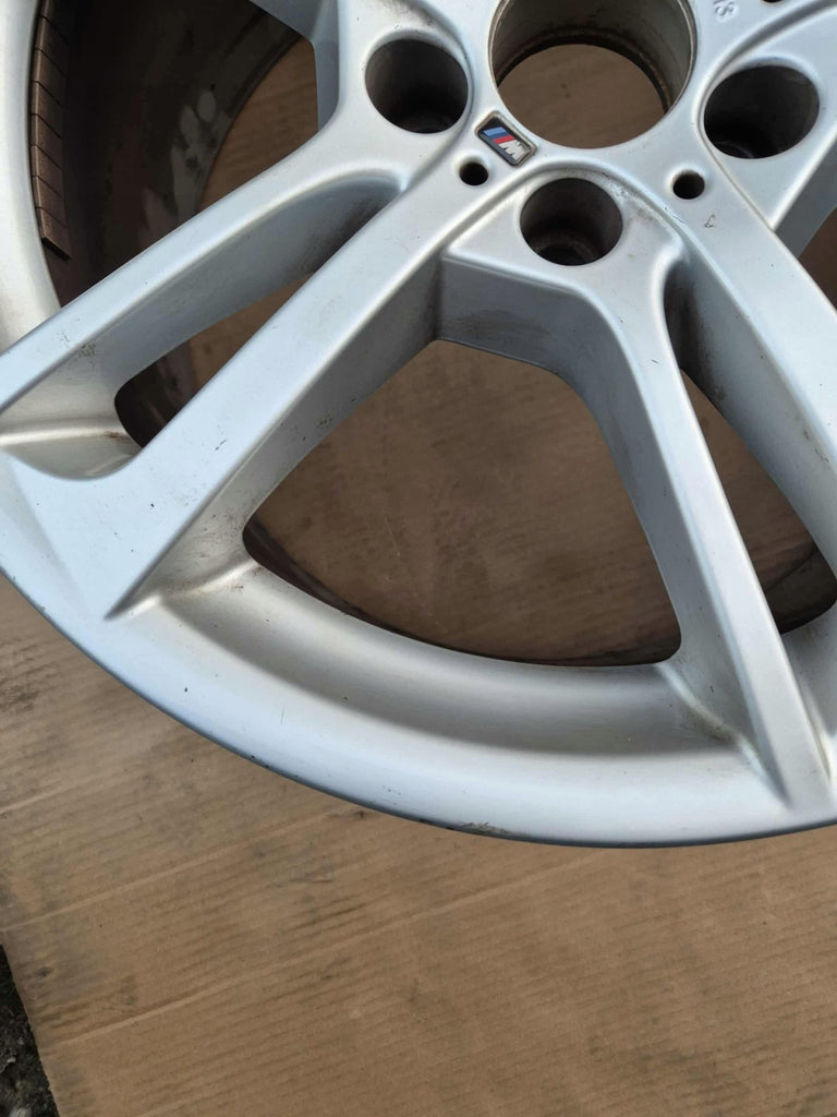1x Alufelge 19 Zoll 9.5" 5x120 48ET Glanz Silber 7844251 BMW X3 F25 Rim Wheel FEL9195573109pw
