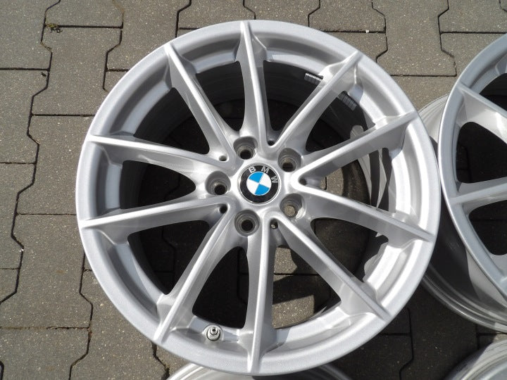 4x Alufelge 17 Zoll 7.5" 5x112 27ET Glanz Graphit BMW 5 G31 Rim Wheel FEL7700357949he