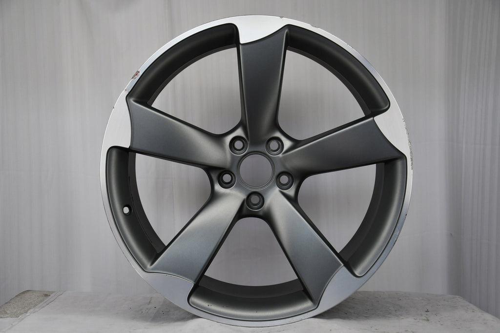 1x Alufelge 20 Zoll 9.0" 5x112 26ET Matt Grau 8T0601025 Audi Mg Rim Wheel