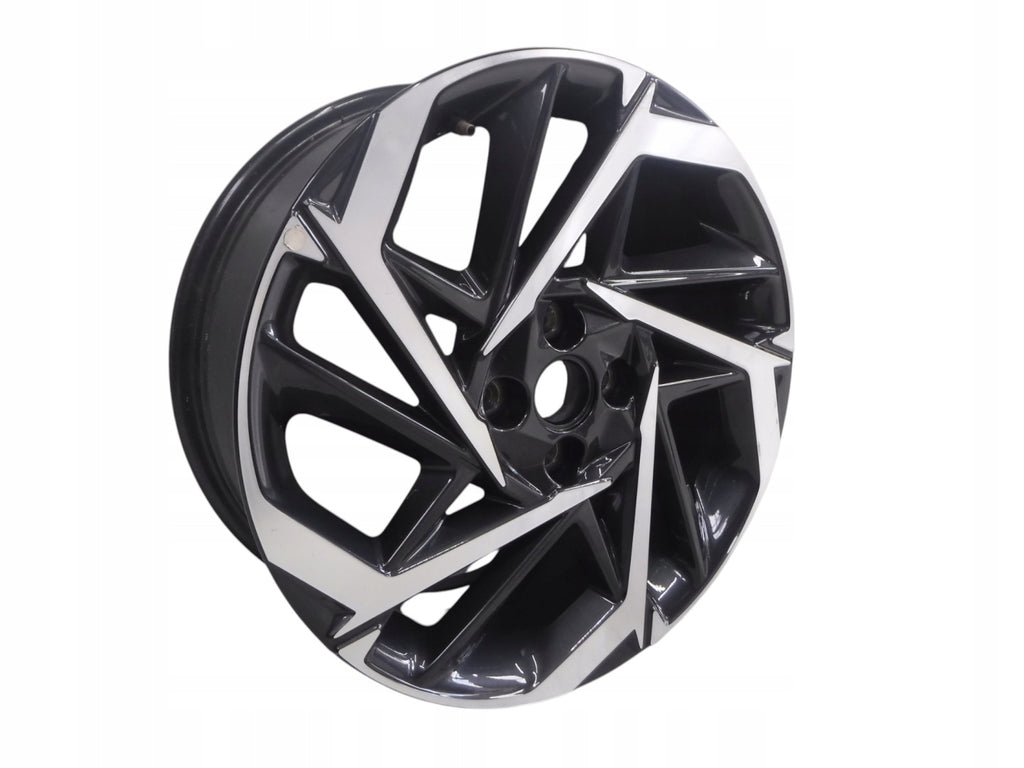1x Alufelge 17 Zoll 7.0" 4x100 54ET Glanz Schwarz 52910-00300 Hyundai Mg FEL6345501814en