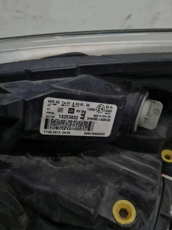 Frontscheinwerfer Opel Meriva B 13253632 Rechts Scheinwerfer Headlight SCH1808700274fw