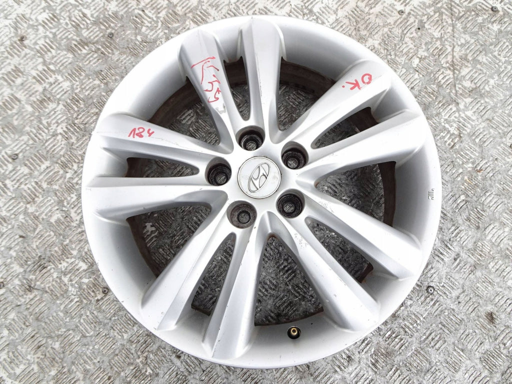 1x Alufelge 17 Zoll 5x114.3 Hyundai Ix35 Rim Wheel FEL3938380562kk
