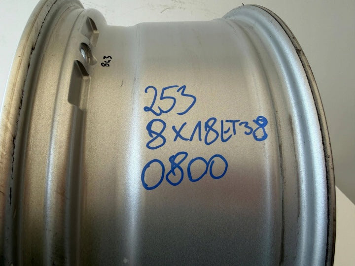 1x Alufelge 18 Zoll 5x112 A2534010800 Mercedes-Benz Glc C253 Rim Wheel FEL7621845734je