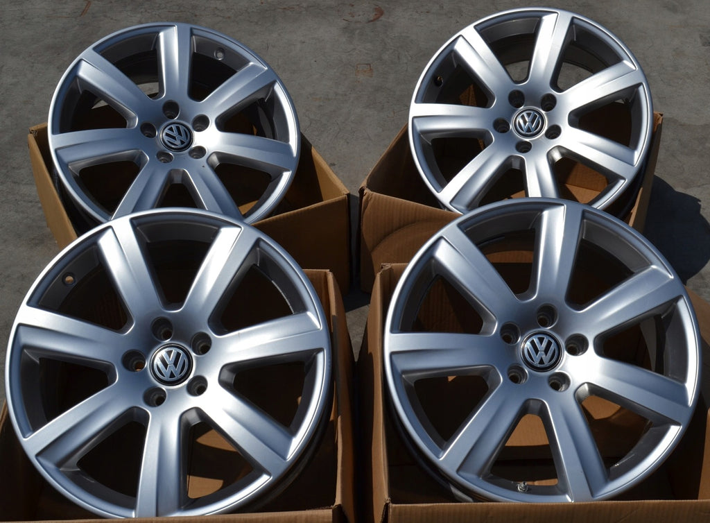 4x Alufelge 18 Zoll 7.5" 5x112 40ET 601025AM VW Passat Tiguan Phaeton Rim Wheel