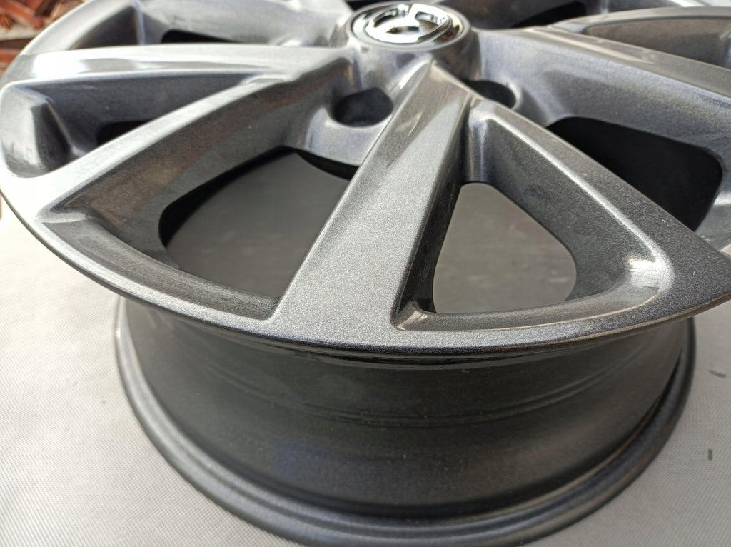 1x Alufelge 16 Zoll 6.5" 5x114.3 45ET Glanz Graphit KBA53834 Mazda Cx-30 Cx30 FEL8426537335im