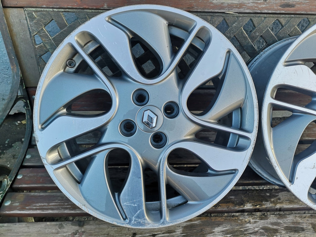 1x Alufelge 17 Zoll 7.0" 4x100 44ET Glanz Graphit 403000803 Mg Clio IV Captur