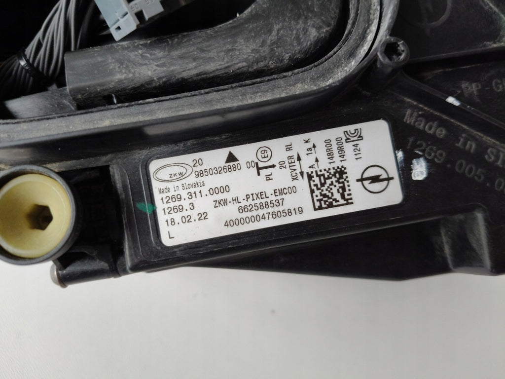 Frontscheinwerfer Opel Astra L 9858777280 Full LED Links Scheinwerfer Headlight SCH9288173870xk