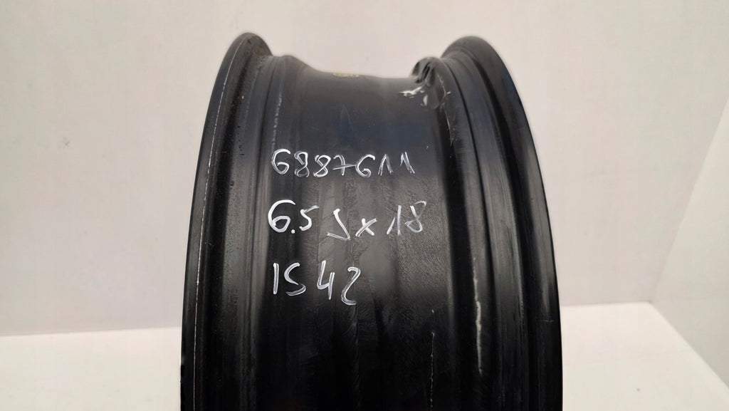 1x Alufelge 18 Zoll 6.5" 5x120 Schwarz 6887611 BMW 1 Mini F54 Rim Wheel FEL4384891265ri