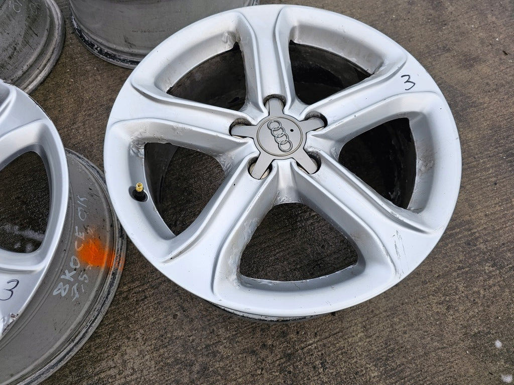 1x Alufelge 17 Zoll 7.5" 5x112 45ET 8K0601025BK Audi A5 A4 Rim Wheel FEL2316097154qw