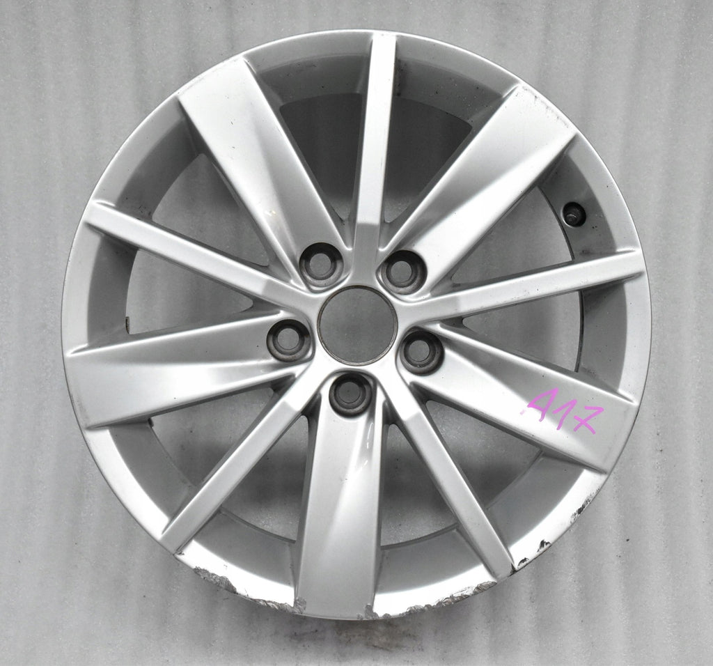 1x Alufelge 15 Zoll 6.0" 5x100 40ET 6C0601025 VW Polo Rim Wheel