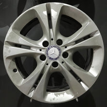 Laden Sie das Bild in den Galerie-Viewer, 4x Alufelge 17 Zoll 7.0" 5x112 48 5ET Matt Silber Mercedes-Benz W205 W204 FEL5740790270ey