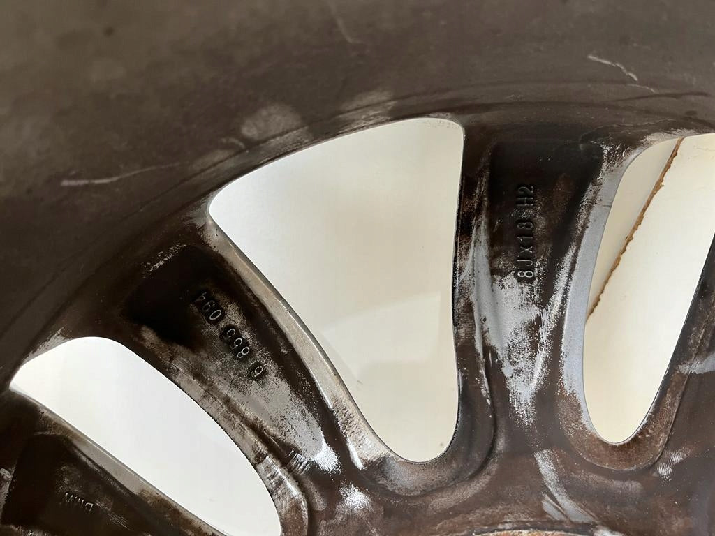 4x Alufelge 18 Zoll 8.0" 5x112 57ET Glanz Silber 6855094 BMW 2 F45 F46 Mg FEL5516020981fy
