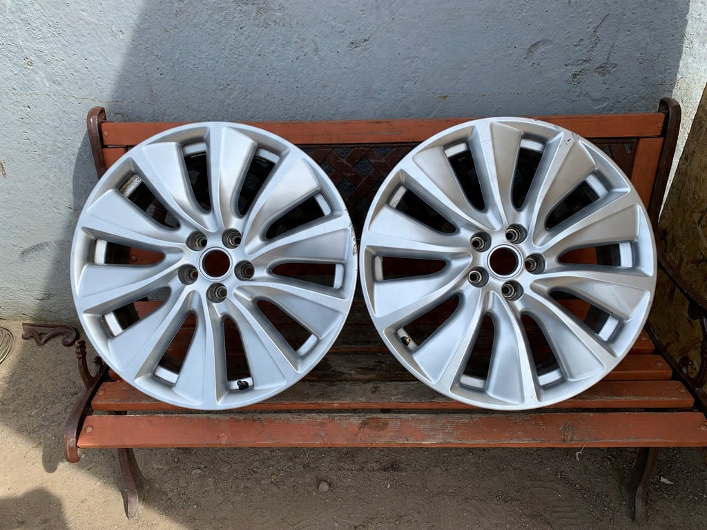 1x Alufelge 19 Zoll 7.0" 5x108 38ET Glanz Silber YP00064580 Opel Grandland X