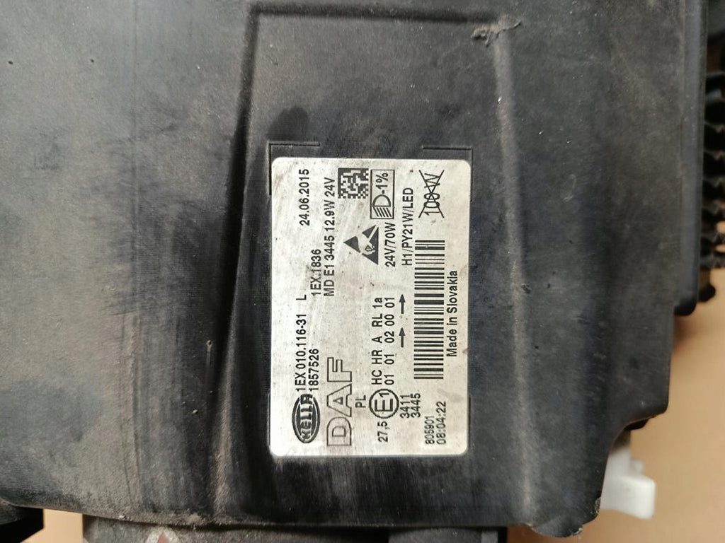 Frontscheinwerfer Daf 1857526 1EX010116-31 Links Scheinwerfer Headlight SCH1474223577ey