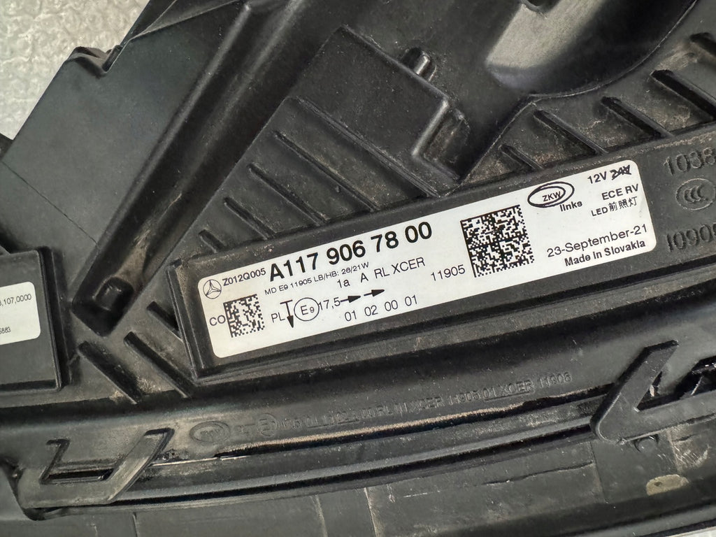 Frontscheinwerfer Mercedes-Benz Cla A1179067800 Full LED Links Headlight SCH8824564690cz