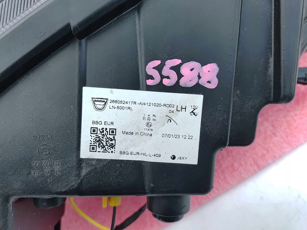 Frontscheinwerfer Dacia Spring 266052417R LED Links Scheinwerfer Headlight