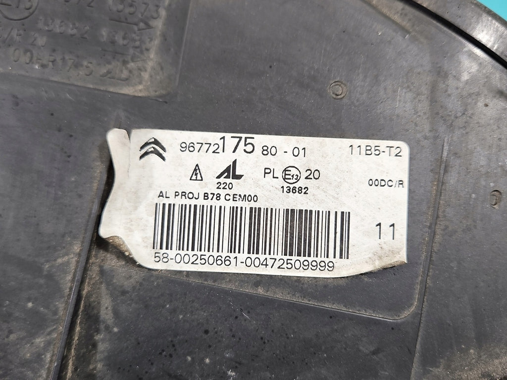 Frontscheinwerfer Citroën C4 Grand Picasso II 1468226 9677217580 Xenon Links SCH1027998831zj