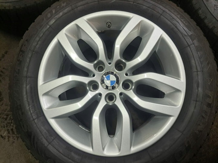 4x Alufelge 17 Zoll 7.5" 5x120 32ET Glanz Silber 6787576 BMW 3 E36 E46 E90 I FEL6811831270wi