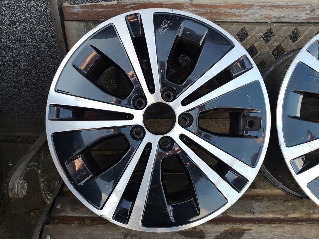 1x Alufelge 17 Zoll 7.5" 5x112 40ET Glanz Schwarz A2134015100 Mercedes-Benz W213 FEL2389722817bd