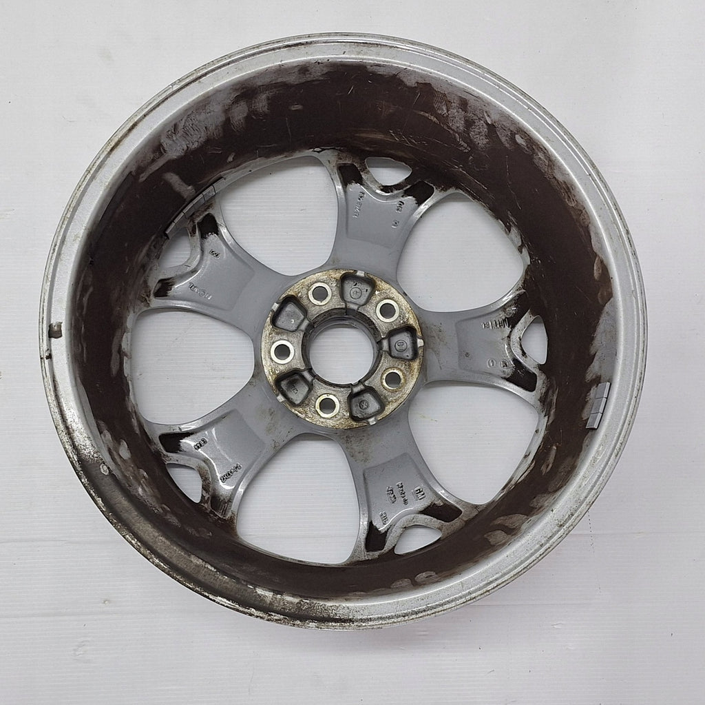 1x Alufelge 17 Zoll 7.0" 5x110 44ET Glanz Silber 13248936 Opel Corsa D Rim Wheel