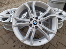 Laden Sie das Bild in den Galerie-Viewer, 4x Alufelge 18 Zoll 7.0" 5x112 22ET Glanz Silber 6876918 BMW G01 Rim Wheel FEL6812514334lg