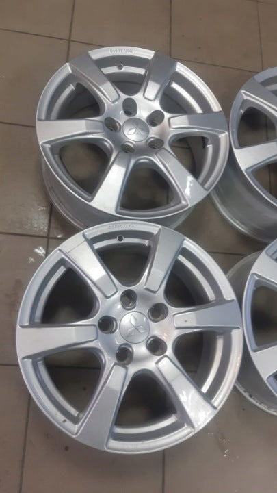 4x Alufelge 16 Zoll 6.5" 5x114.3 Mitsubishi I W Rim Wheel FEL5922893404yk