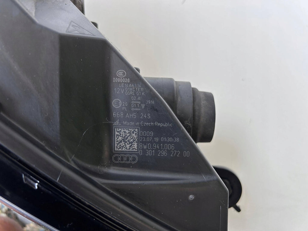 Frontscheinwerfer Audi A4 B9 8W0941006 Xenon Rechts Scheinwerfer Headlight SCH3710696713kg