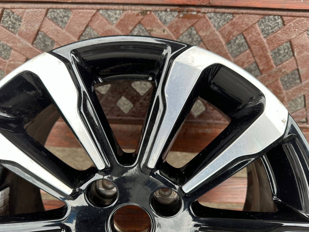 1x Alufelge 16 Zoll 6.5" 4x108 20ET Glanz Schwarz 672044871 Opel Crossland FEL4591228220id