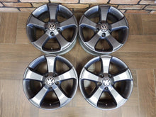 Load image into Gallery viewer, 4x Alufelge 16 Zoll 6.5" 5x112 42ET Glanz Grau VW Scirocco Passat Rim Wheel FEL6965301818tz
