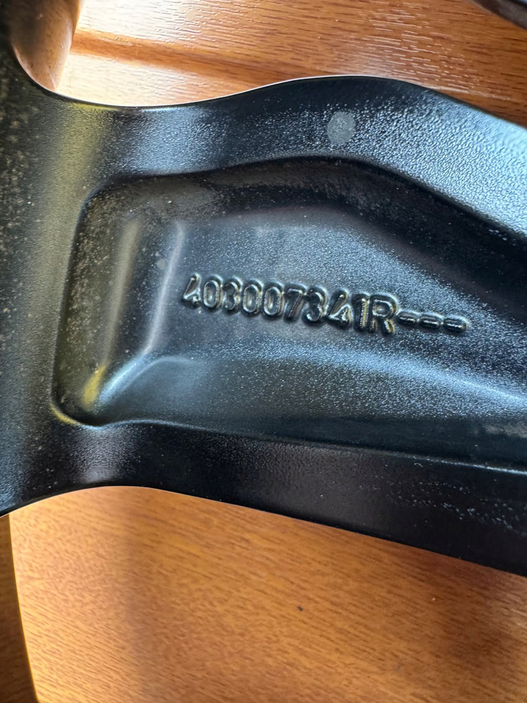 1x Alufelge 17 Zoll 7.0" 4x100 37ET 403007341R Renault Clio V Rim Wheel