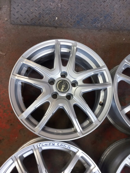 4x Alufelge 16 Zoll 6.5" 5x105 38ET Chevrolet Cruze Astra Mokka Rim Wheel FEL5485273302sr