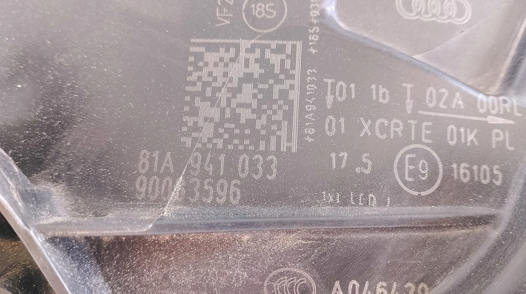 Frontscheinwerfer Audi Q2 81A941033 LED Ein Stück (Rechts oder Links) Headlight SCH3193143743ku