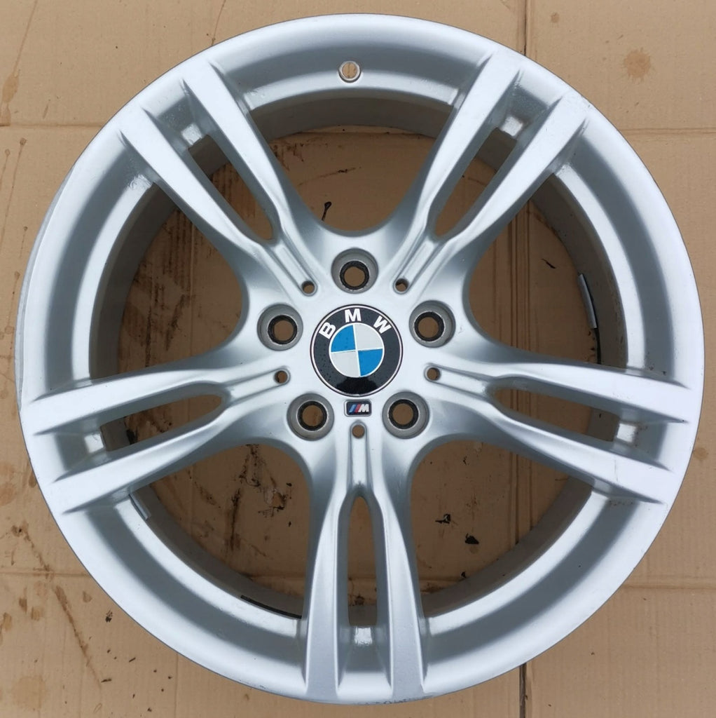 1x Alufelge 18 Zoll 8.5" 5x120 47ET Glanz Silber 7845881 BMW 3 F31 Rim Wheel FEL4786782183cm