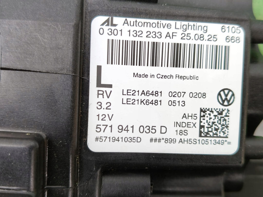 Frontscheinwerfer VW Tiguan 571941035D LED Links Scheinwerfer Headlight SCH5522563484qu