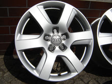 Laden Sie das Bild in den Galerie-Viewer, 4x Alufelge 17 Zoll 8.0" 5x112 39ET Glanz Silber 4G0601025A Audi C7 A4 B8 FEL8105304151yh