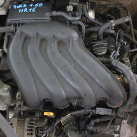 Motor Nissan I HR16DE 1.6 117PS 93TKm 2010 Benzin Engine Komplett MOT6277295261ny