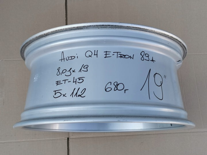 1x Alufelge 19 Zoll 8.0" 5x112 45ET 89A601025B Audi E-Tron Rim Wheel FEL6145980975zs