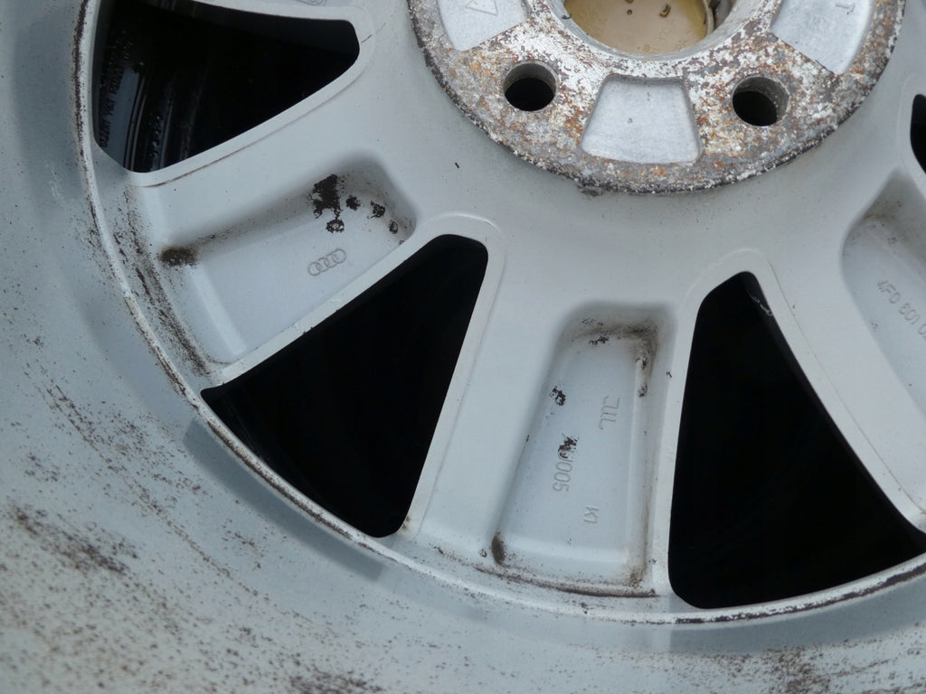 1x Alufelge 17 Zoll 7.0" 5x112 34ET Glanz Silber 4F0601025 Audi Rim Wheel FEL2554358267zv