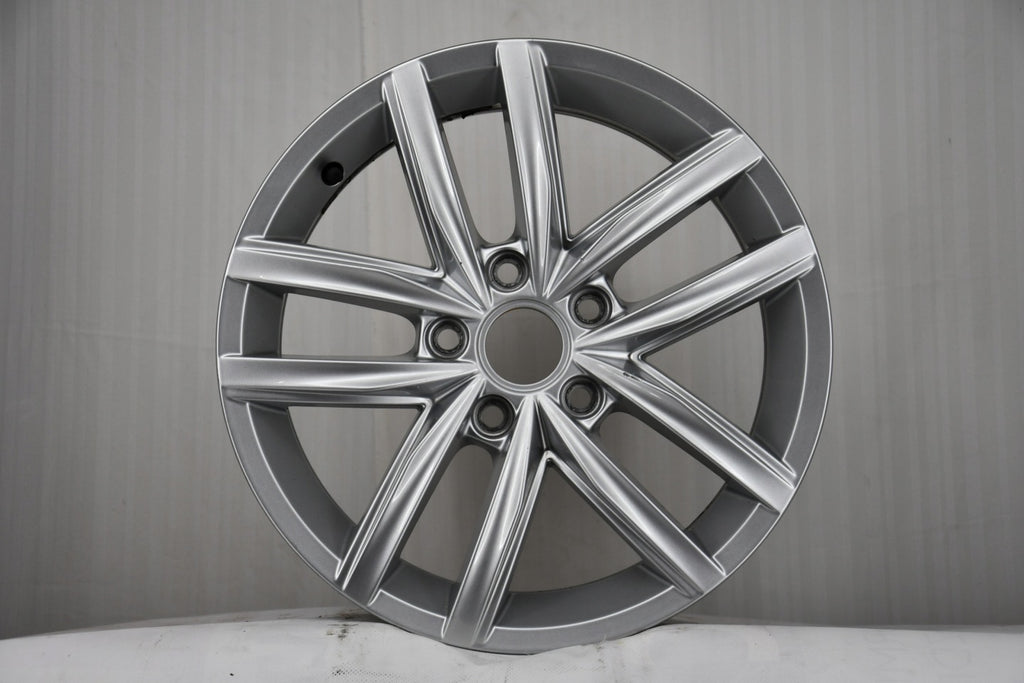 1x Alufelge 16 Zoll 6.5" 5x112 46ET Glanz Silber 5G0601025CS VW Rim Wheel FEL8965042751eh