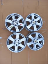 Laden Sie das Bild in den Galerie-Viewer, 4x Alufelge 16 Zoll 6.5" 5x114.3 45ET Glanz Silber Nissan Qashqai I Kadjar FEL4862856148ln